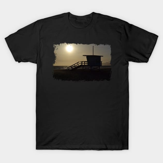 Santa Monica Beach T-Shirt by Photomisak72